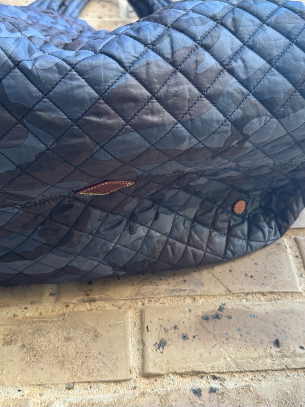 MZ Wallace Sutton Quilted
Tote in Dark Navy Camo - Picture 5 of 13